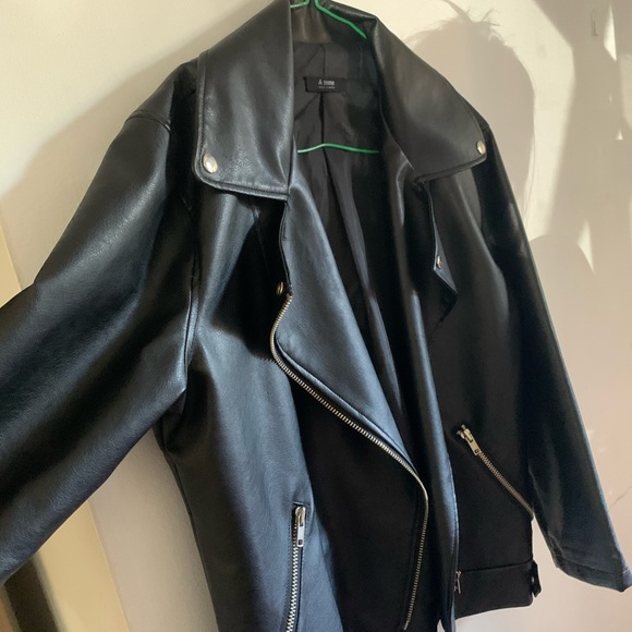 Vegan leather jacket - Picture 1 of 5